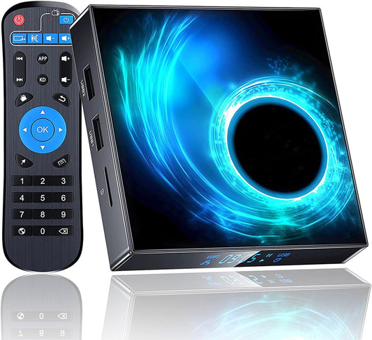 Android TV Box 2025 with 4GB RAM and 32GB ROM for Ultimate Streaming