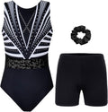 Gymnastics Leotards for Girls With Matching Shorts - Comfortable