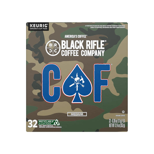 2X Caffeine Boost! BRCC CAF Coffee Pods