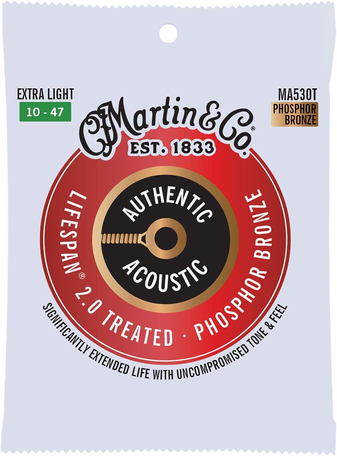 Martin Lifespan 2.0 Strings - Enhanced Durability