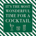 Christmas Cocktail Napkins - Most Wonderful Time!