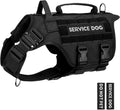 PETNANNY Tactical Dog Harness for Large Breeds - No-Pull Service Vest