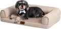 Hollypet Orthopedic Dog Bed for Medium Dogs with Supportive Foam