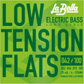 La Bella LTF-4A Low Tension Flats Long Scale 4-String Bass - Smooth