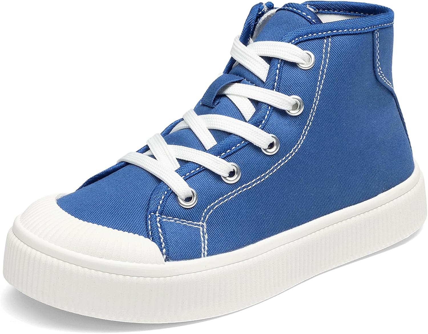 DREAM PAIRS Kids High Top Canvas Sneakers for Little Boys and Girls