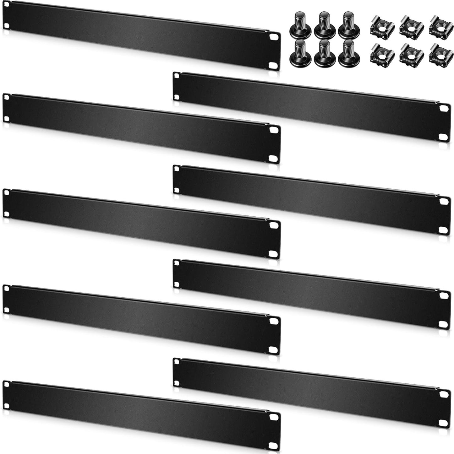 Leinuosen Blank Rack Mount Panel Spacer for 19 Inch Server Racks