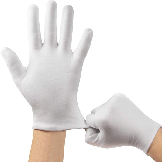 10 Pairs Moisturizing Cotton Gloves for Dry Hands