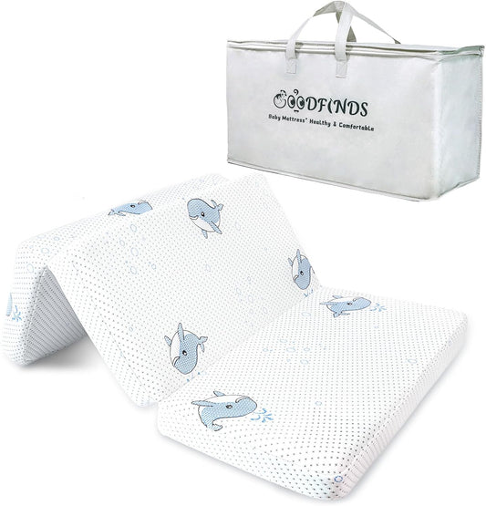 Pack and Play Mattress - Soft & Firm Memory Foam Comfort