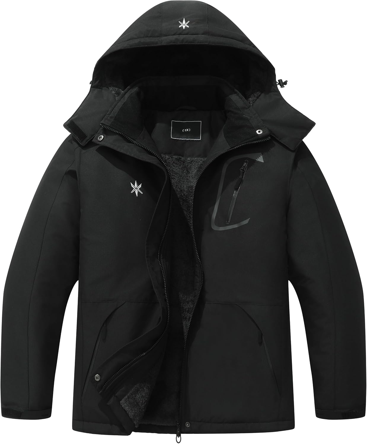 KAIDER Plus Size Waterproof Ski Jacket - Stay Warm in Style!