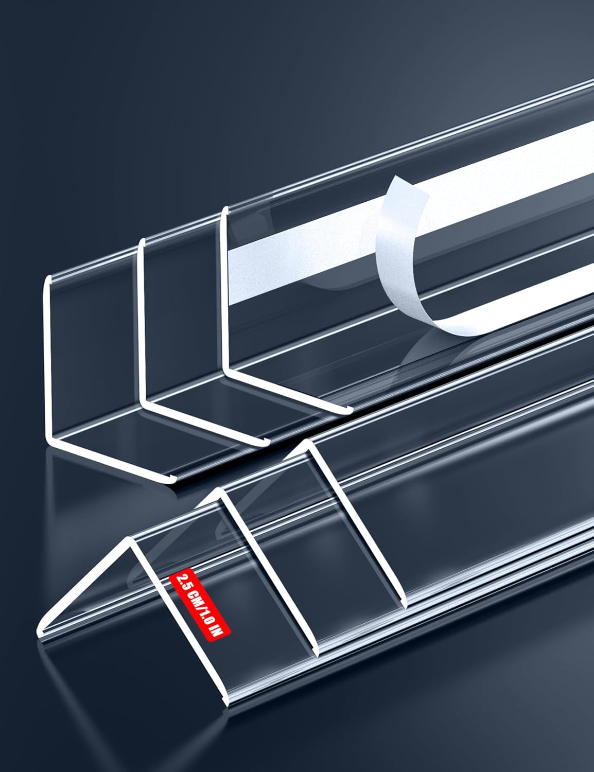 6PCS Clear Self-Adhesive Wall Corner Protectors for Safety