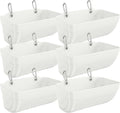 Goat Feeders Hanging 6 Pack 3.5 Quart - Mess-Free Poultry Trough