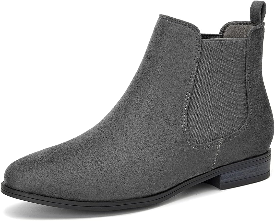 VJH confort Women's Slip on Ankle Boot for Stylish Comfort