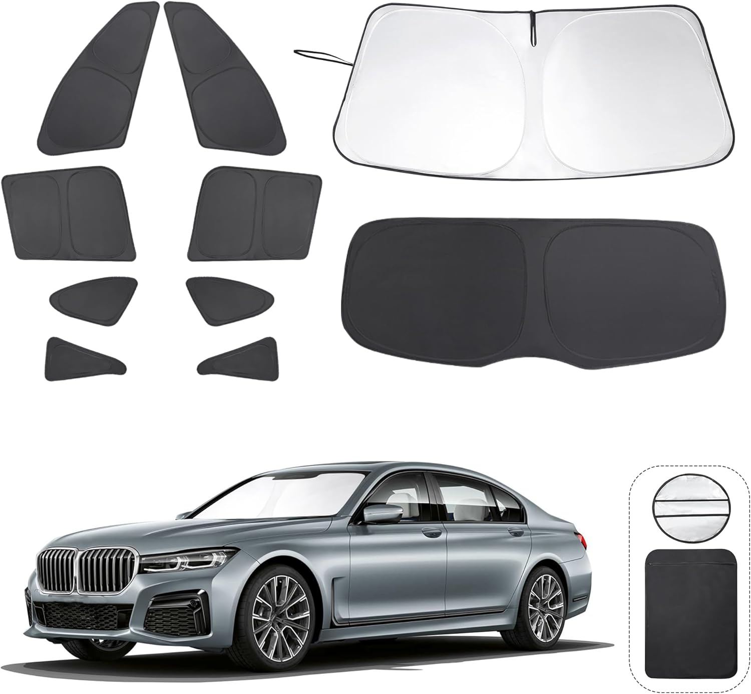 BMW X1 F48 Window Shades for Sun Protection and Privacy