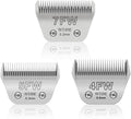 7FW+5FW+4FW Wide Pet Dog Grooming Blades Kit for Larger Animals