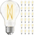 TJOY 24 Pack A19 Vintage LED Edison Bulbs - Warm Dimmable Lighting