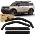 Nilight Window Deflectors for Ford Bronco Sport 2021-2025 - Rain
