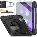 iPad Air 10.9 / iPad Pro 11 Protective Case with Tempered Glass - Kid