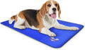 Dog Cooling Mat 27 x 43 Pad for Kennels and Crates - Solid Gel Cooling