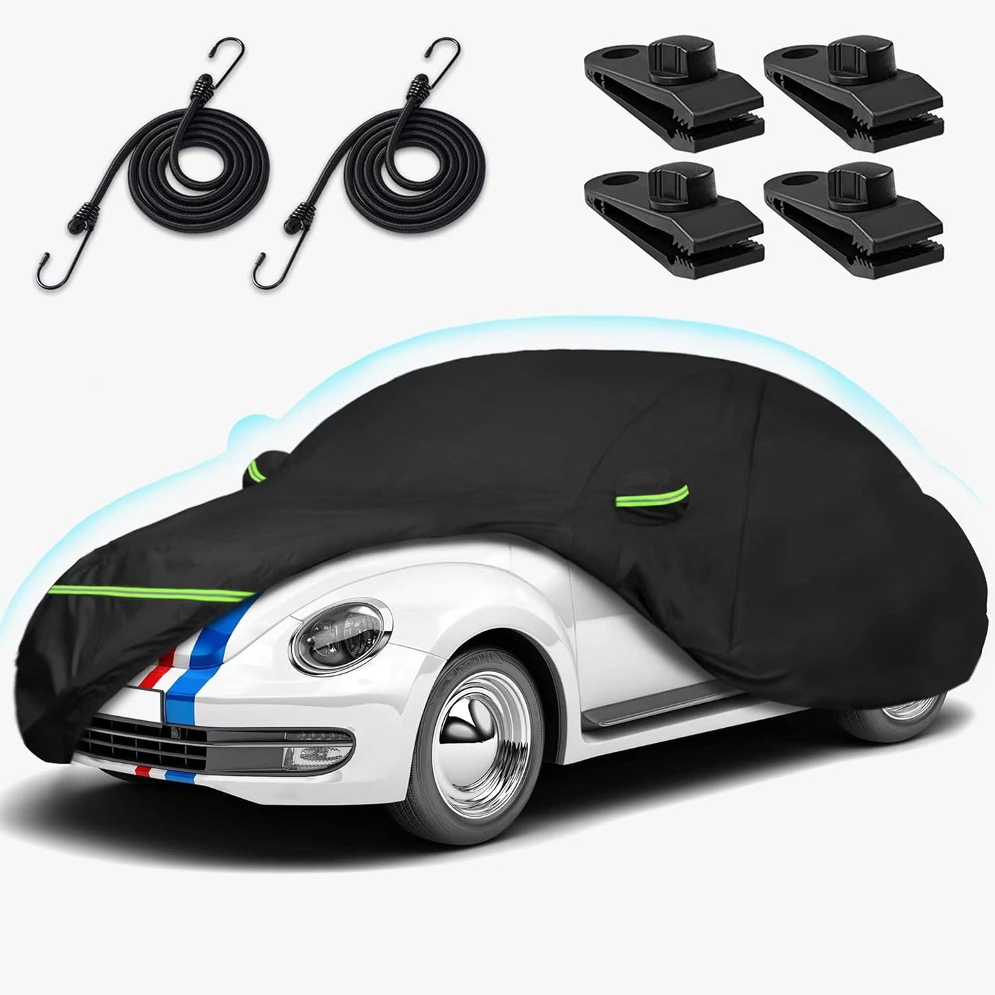 Waterproof All Weather Car Cover for 1998-2025 Volkswagen Beetle