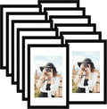 Picrit 11x17 Picture Frame Set of 12 - Display 8x12 with Mat or 11x17