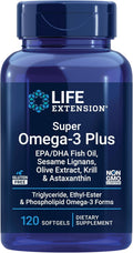 Super Omega-3 Plus EPA/DHA Fish Oil - Heart & Brain Support