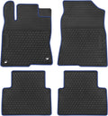 Car Rubber Floor Mat for Honda Civic 10th Generation - All-Weather