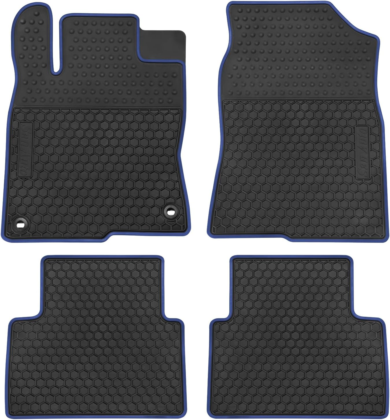 Custom Fit Car Rubber Floor Mat for Honda Civic 10th Gen 2016-2021