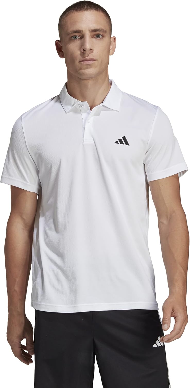 Adidas Mens Train Essentials Polo Shirt for Active Comfort