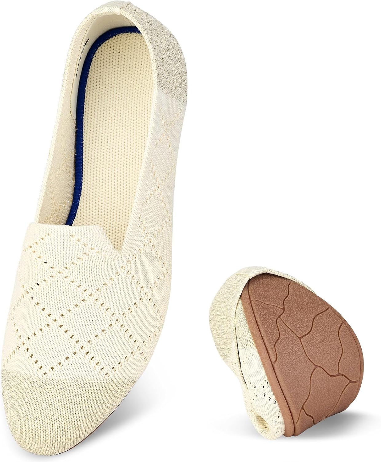 Puxowe Flats for Women: Comfortable Round Toe Ballet Shoes