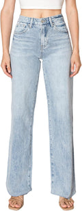 ONESO Wide Leg Jeans for Women High Waisted BBL Jeans - Flattering