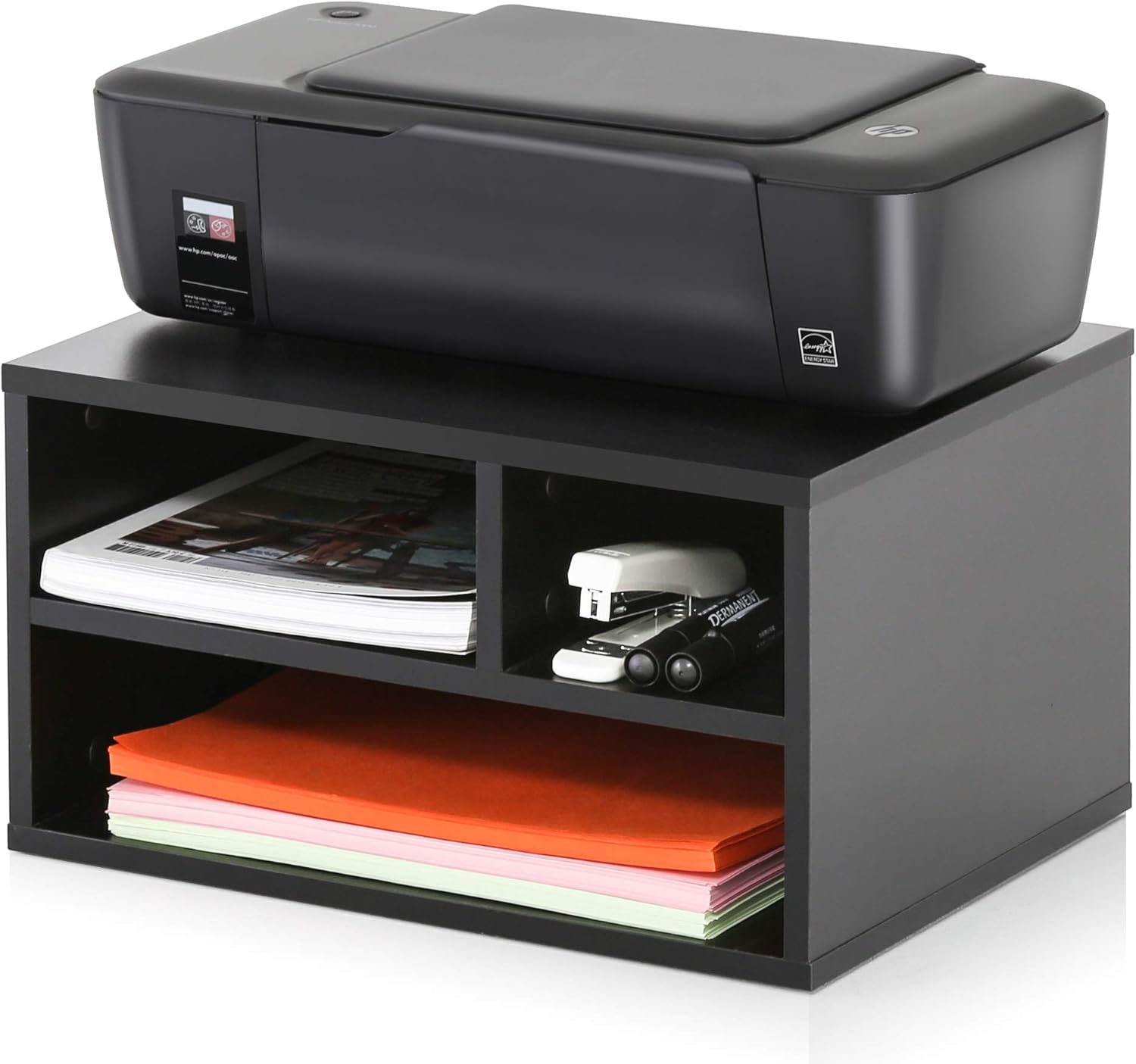 FITUEYES Printer Stand with Storage for Home Office Organization
