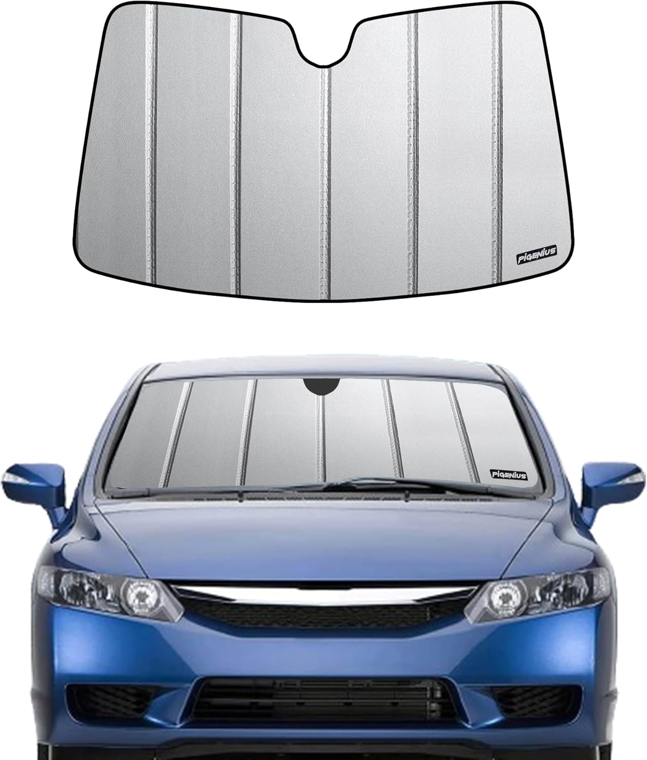 Windshield Sun Shade for Honda Civic Sedan 2006-2011 - Thicken Design
