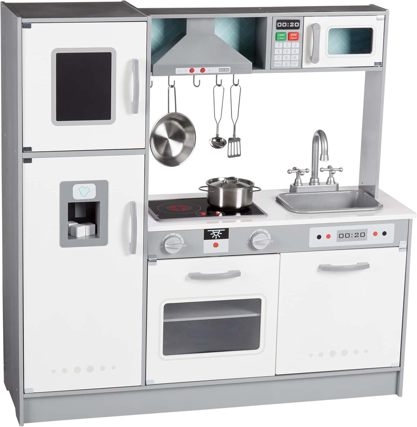 Kids Kitchen Set Play Kitchen Toy Playset for Toddlers 39