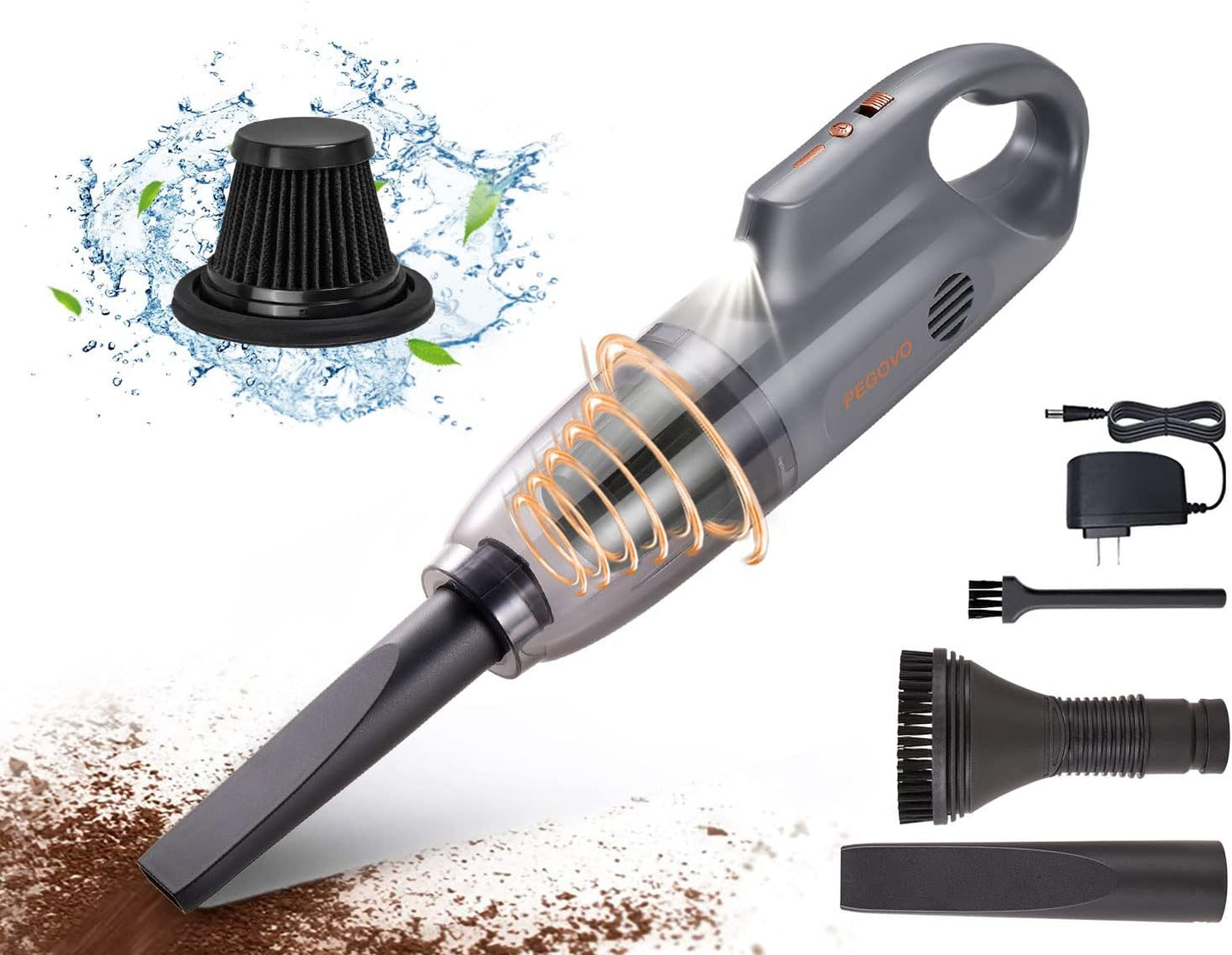 PEGOVO 10KPA High Power Handheld Vacuum