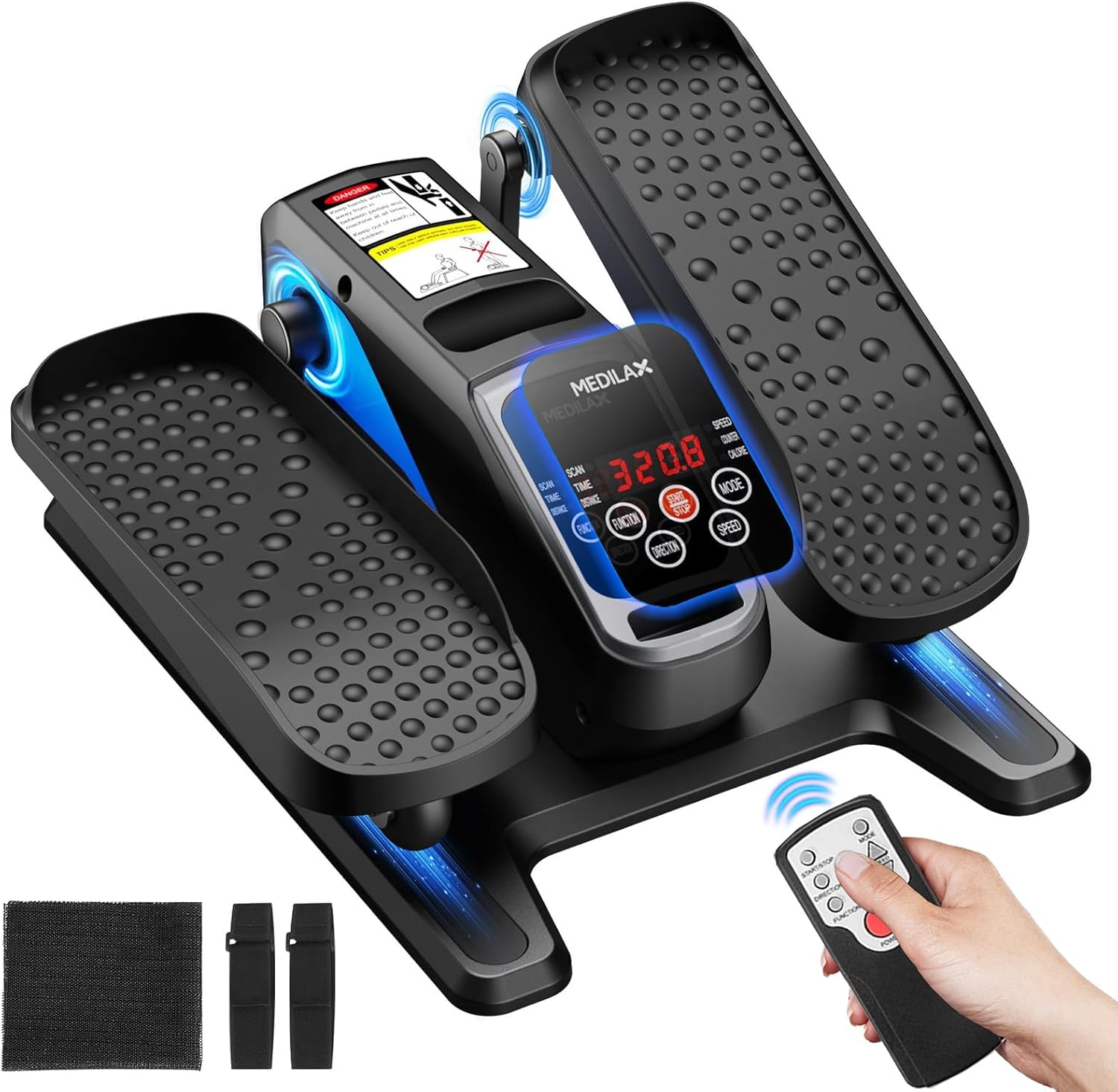 Medilax Under Desk Elliptical Machine for Stress-Free Exercise