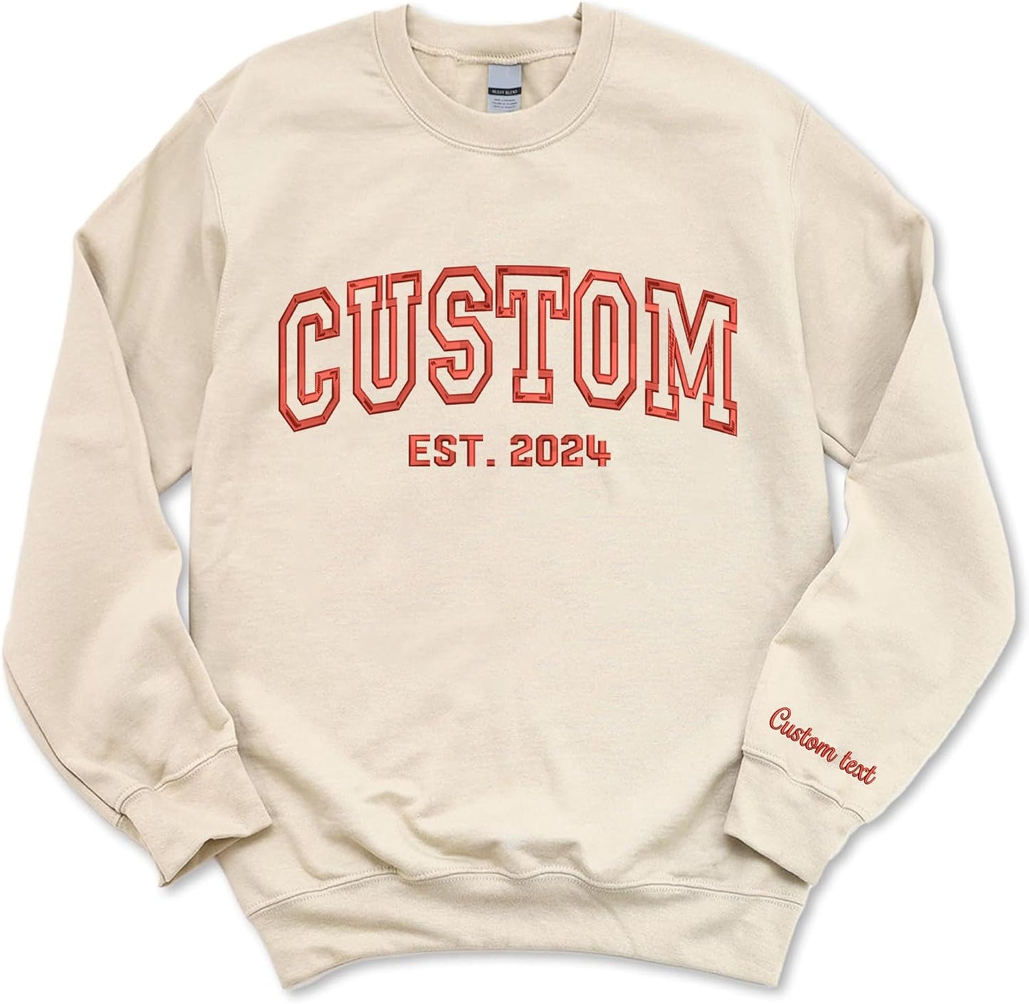 Custom Embroidered Sweatshirts - Design Your Own!