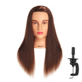 Hairingrid Mannequin Head 20-22 in Human Hair - Practice Tool