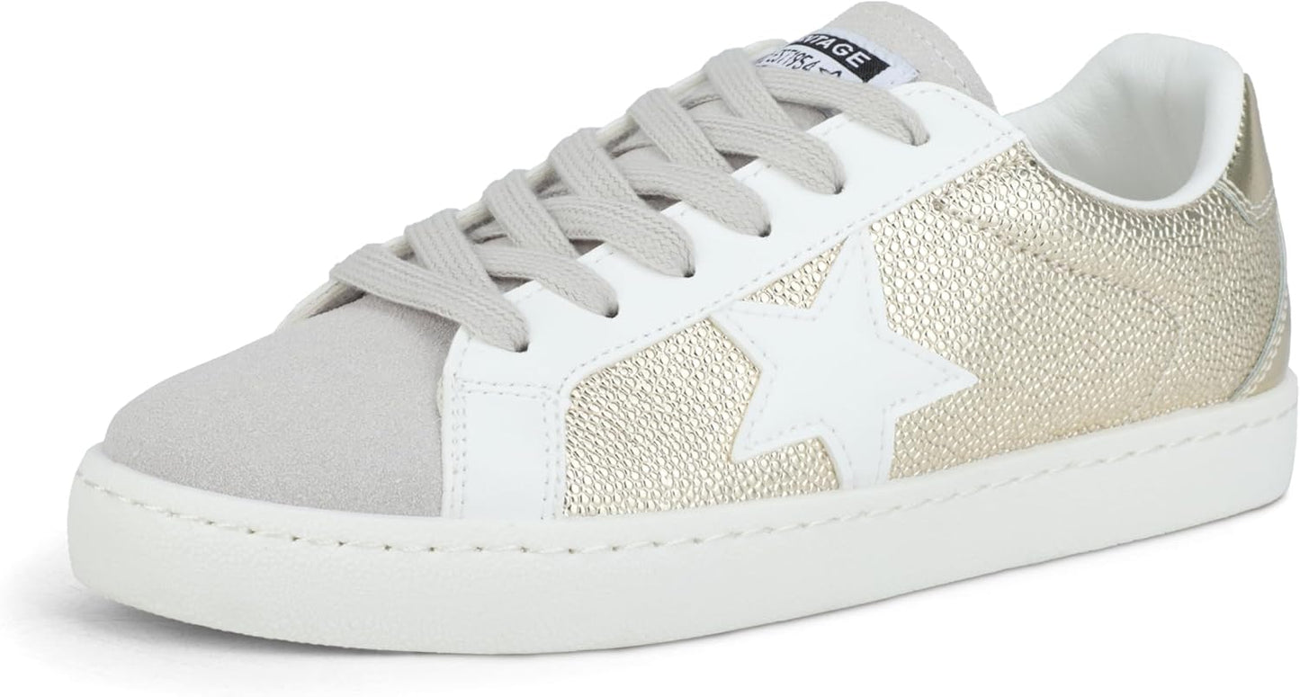 Vintage Havana Womens Fashion Sneakers for Trendy Casual Style