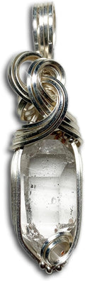 Handmade Birthstone Jewelry Herkimer Diamond Pendant - Gift Ready