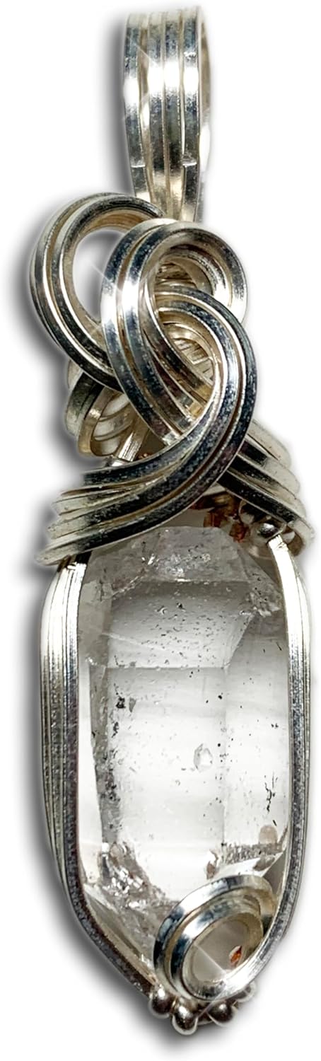 Handmade Birthstone Jewelry - Unique Herkimer Diamond Necklace