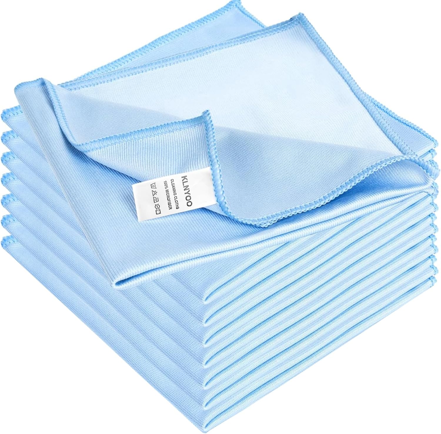 Lint-Free Glass Cleaning Cloths: Chemical-Free Shine!