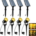 T-SUNUS Halloween Solar Landscape Spotlights for Outdoor Use