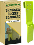 FORESTER Bucket Scabbard Chainsaw Holder - 32in Hi-Vis Bucket Mount