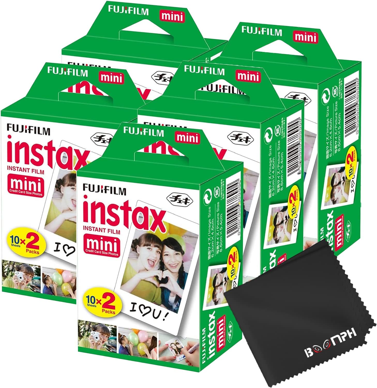 Fujifilm Instax Mini Film: 100 Shots, Capture Memories on the Go
