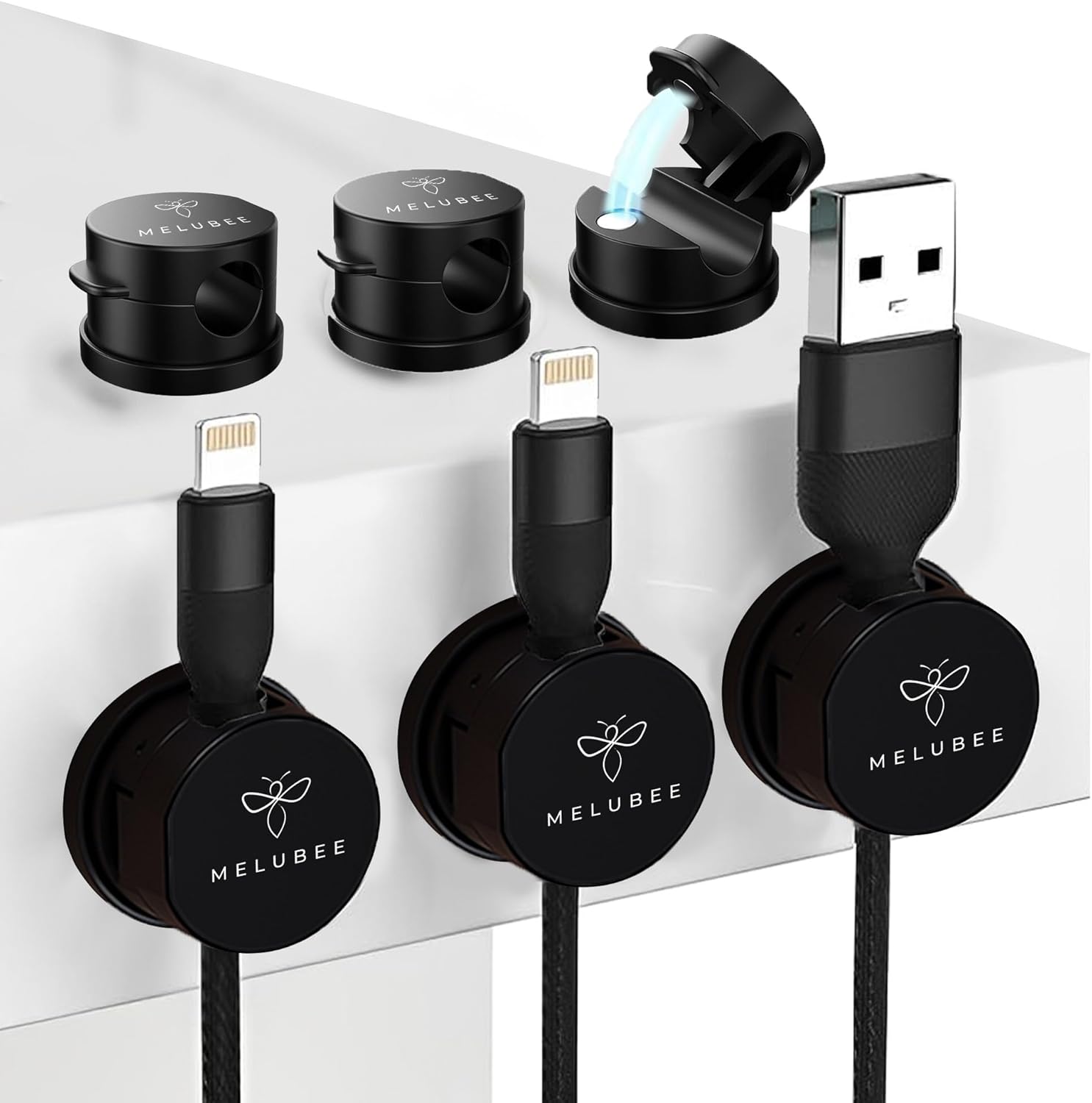 Magnetic Cable Clips - Organize with Ease!