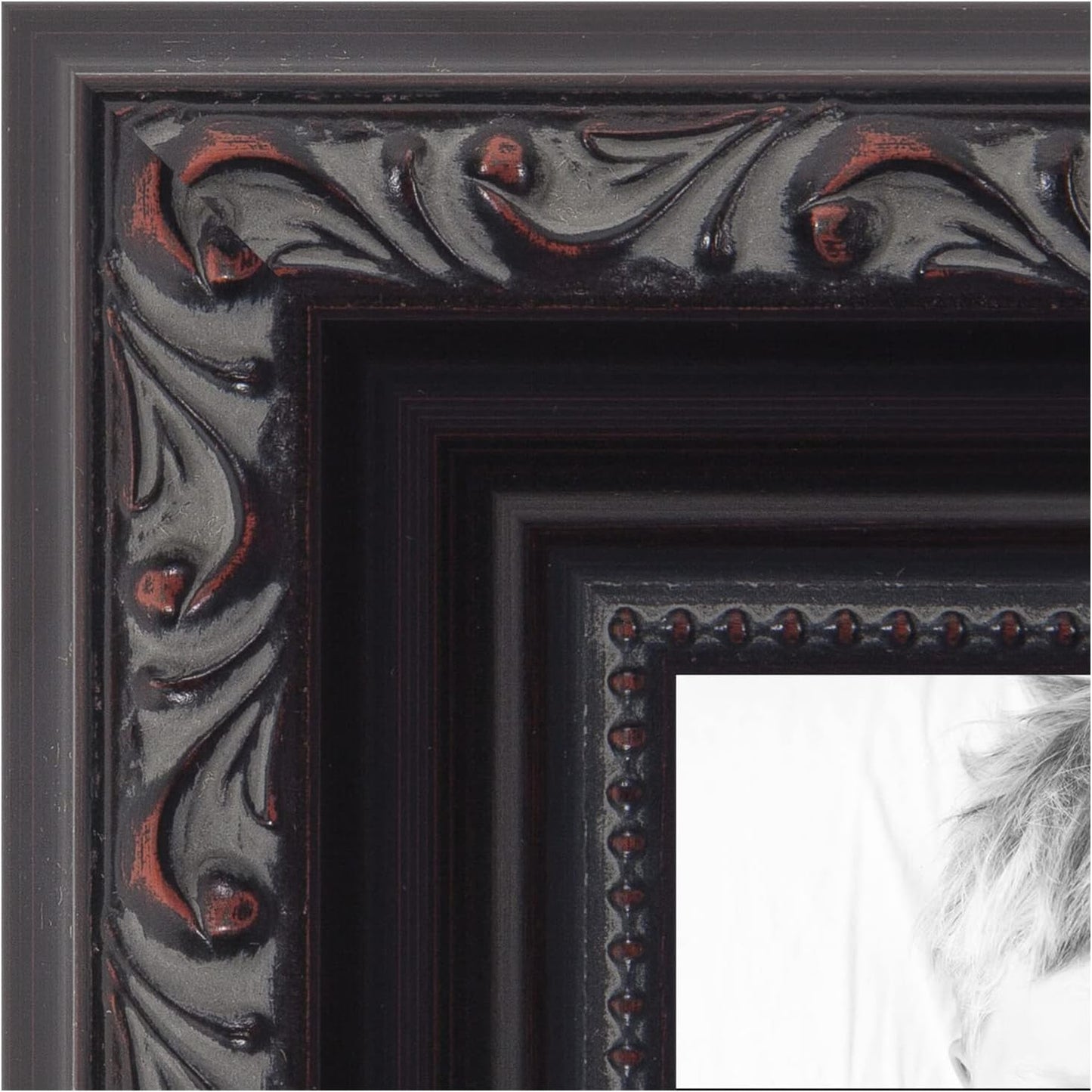 22x22 Inch Black Picture Frame for Custom Art Display