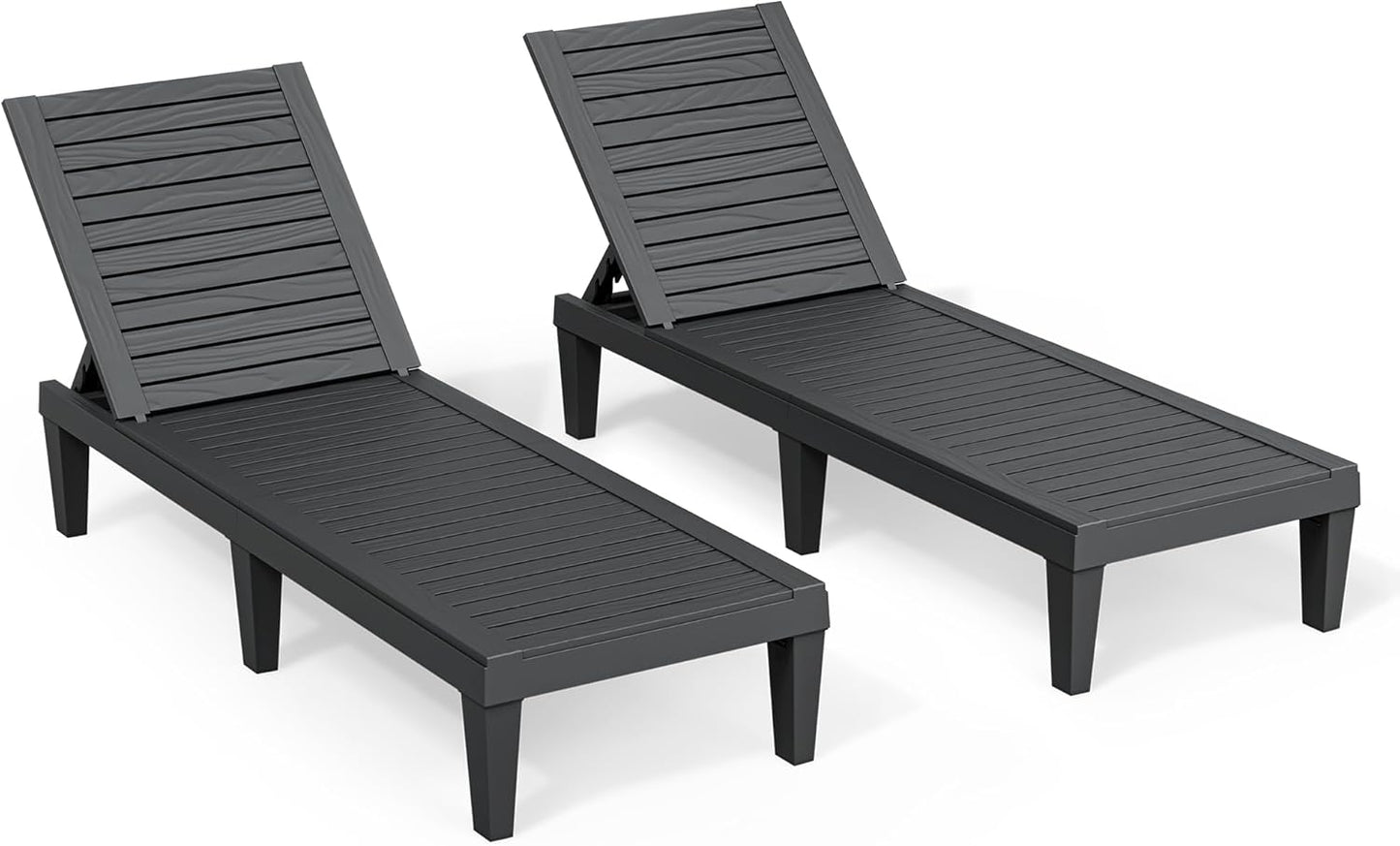 Outdoor Chaise Lounge Chair Set of 2 for Ultimate Comfort
