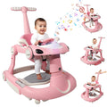 Baby Walker 4-in-1 Portable Foldable Toddler Walker - Adjustable