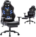Big and Tall Gaming Chair with Footrest 350lbs - Ergonomic High Back