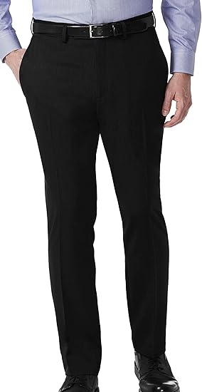 Kenneth Cole Men's Slim Fit Heather Dress Pant for Modern Style